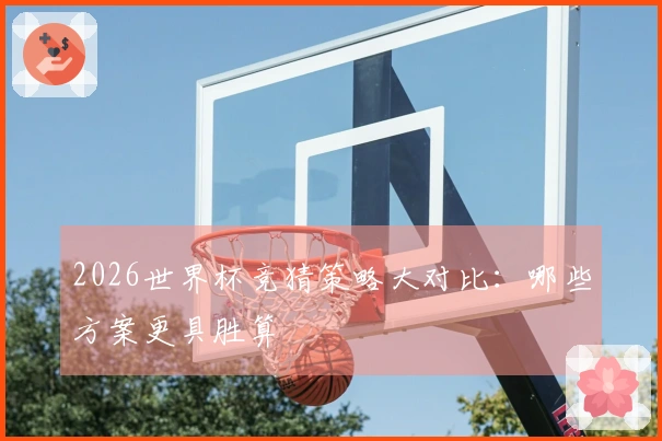 2026世界杯竞猜策略大对比：哪些方案更具胜算