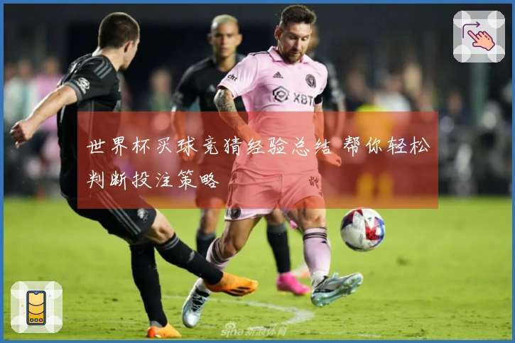 世界杯买球竞猜经验总结 帮你轻松判断投注策略